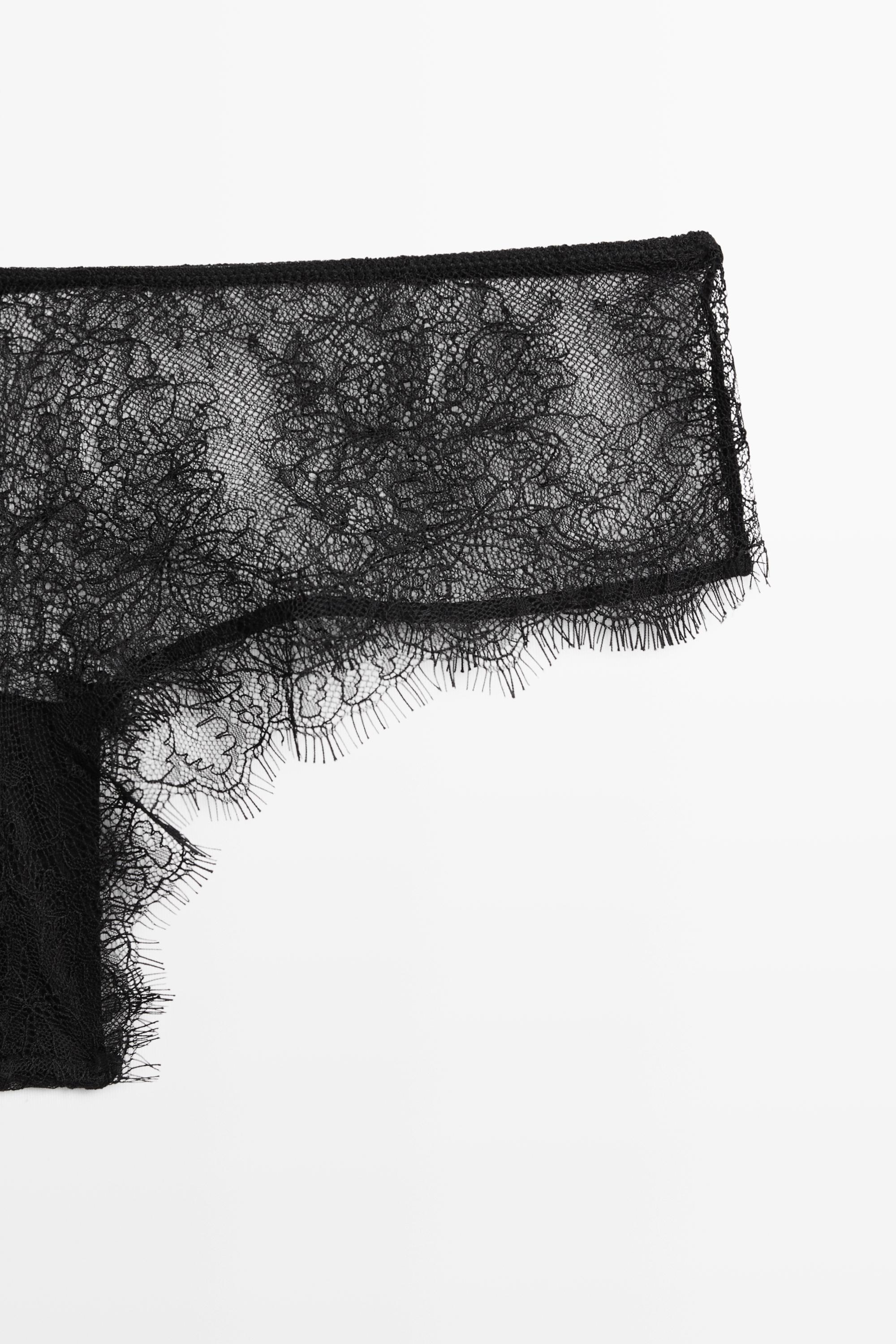 Jupe-culotte dentelle vagues